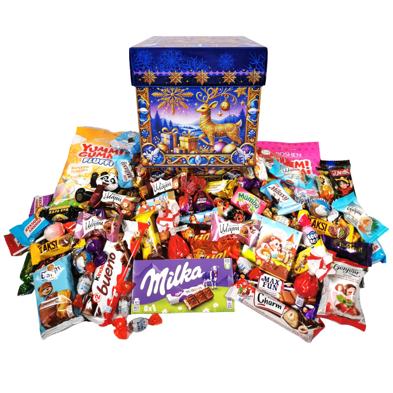 Подарунок №15 «Подарунок з Лапландії" 1,56 кг, Унікальна цукерка